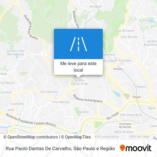 Rua Paulo Dantas De Carvalho mapa