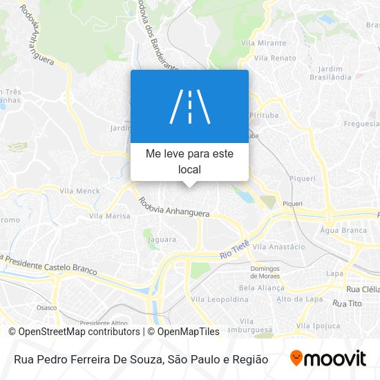 Rua Pedro Ferreira De Souza mapa