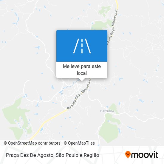 Praça Dez De Agosto mapa