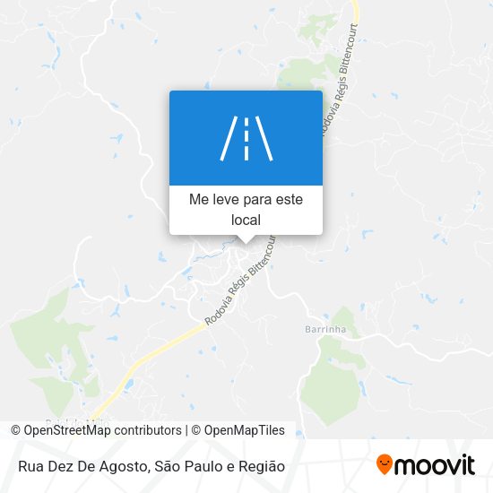 Rua Dez De Agosto mapa