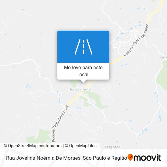 Rua Jovelina Noêmia De Moraes mapa