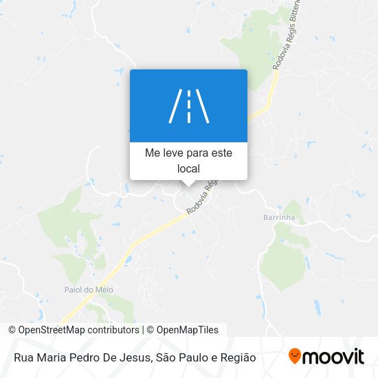 Rua Maria Pedro De Jesus mapa