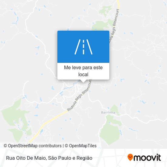 Rua Oito De Maio mapa