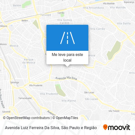 Avenida Luiz Ferreira Da Silva mapa