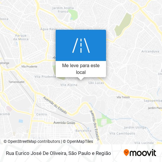 Rua Eurico José De Oliveira mapa