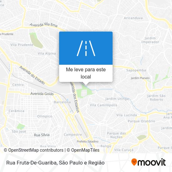 Rua Fruta-De-Guariba mapa