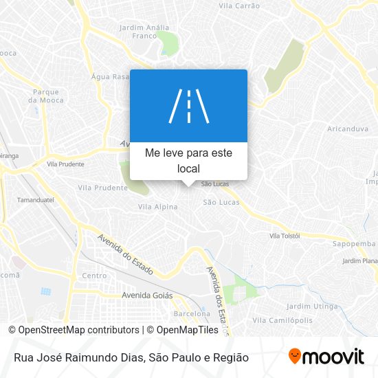 Rua José Raimundo Dias mapa