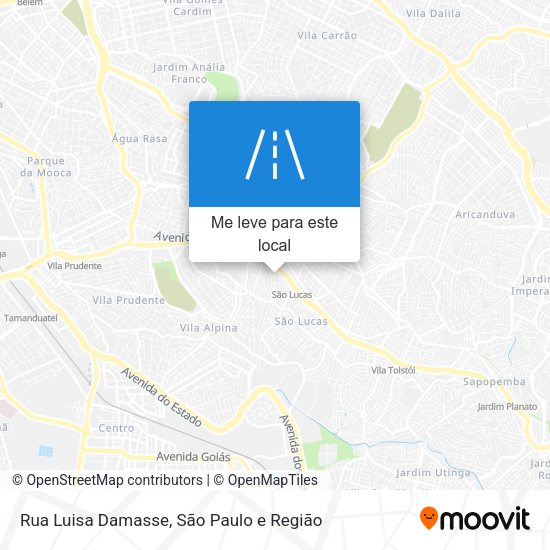 Rua Luisa Damasse mapa