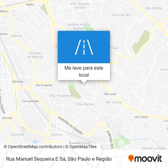 Rua Manuel Sequeira E Sá mapa