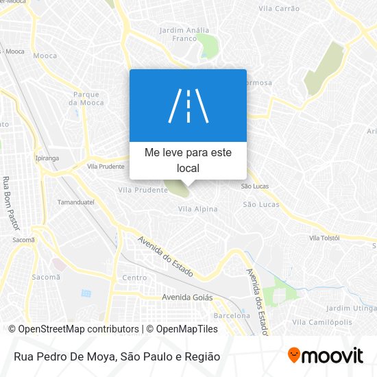 Rua Pedro De Moya mapa