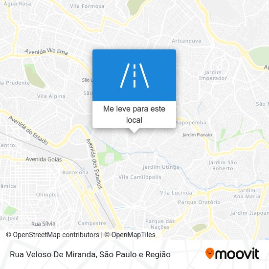Rua Veloso De Miranda mapa