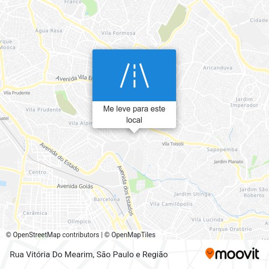 Rua Vitória Do Mearim mapa