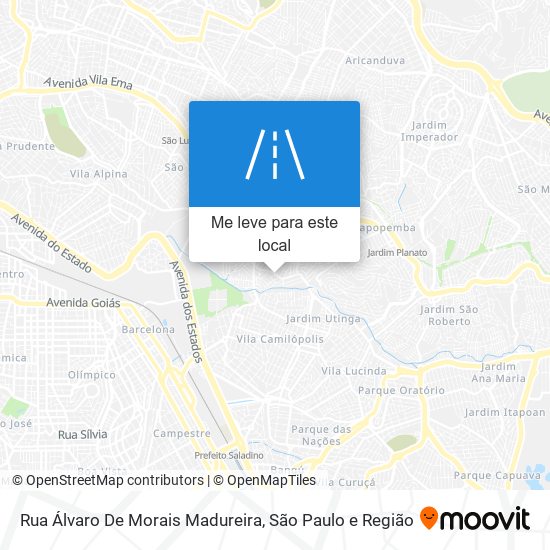 Rua Álvaro De Morais Madureira mapa