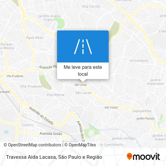Travessa Aida Lacasa mapa