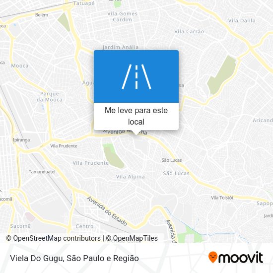Viela Do Gugu mapa