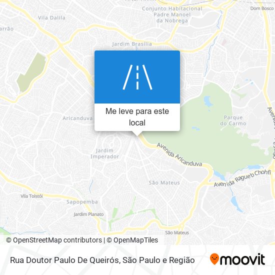 Rua Doutor Paulo De Queirós mapa