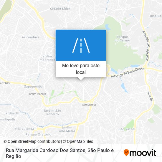 Rua Margarida Cardoso Dos Santos mapa