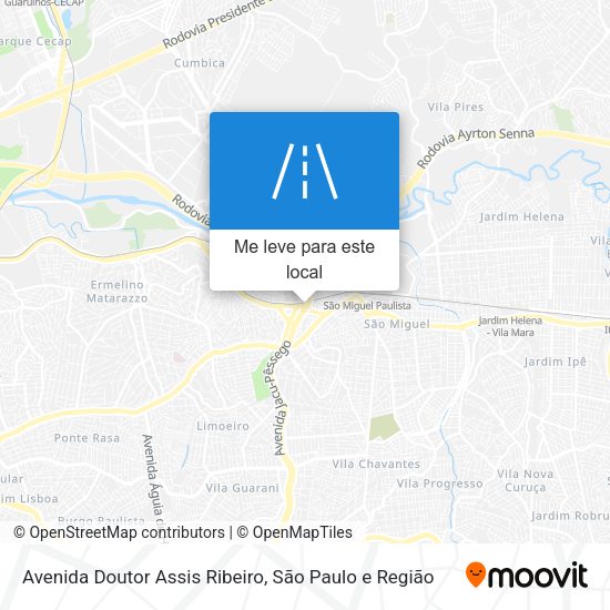 Avenida Doutor Assis Ribeiro mapa