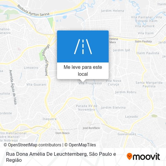 Rua Dona Amélia De Leuchtemberg mapa