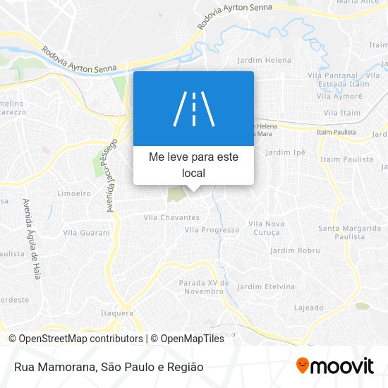 Rua Mamorana mapa