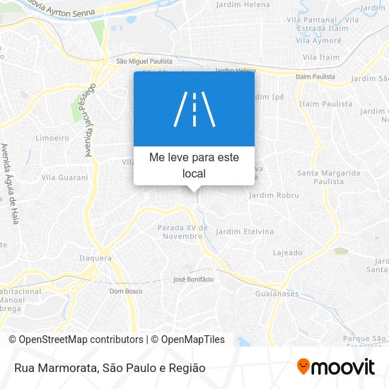 Rua Marmorata mapa