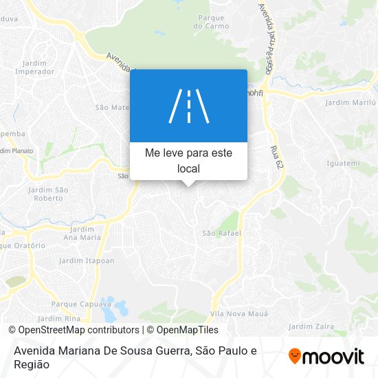 Avenida Mariana De Sousa Guerra mapa
