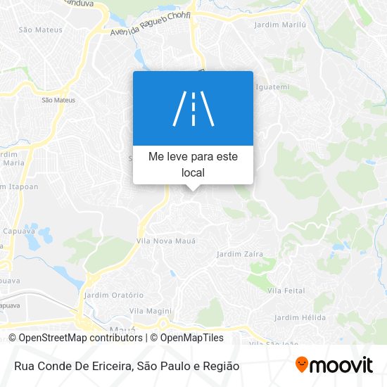 Rua Conde De Ericeira mapa
