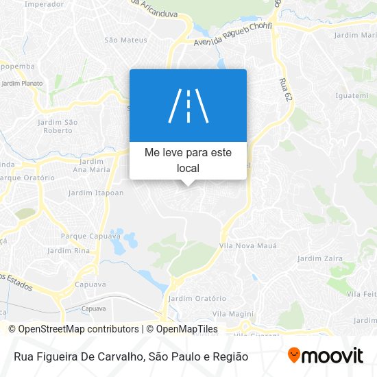 Rua Figueira De Carvalho mapa