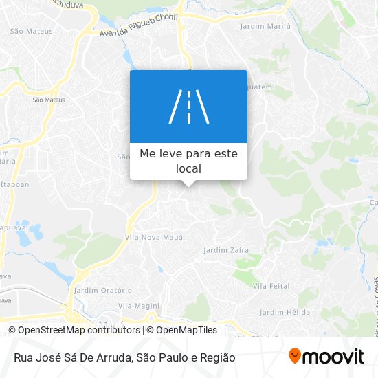 Rua José Sá De Arruda mapa