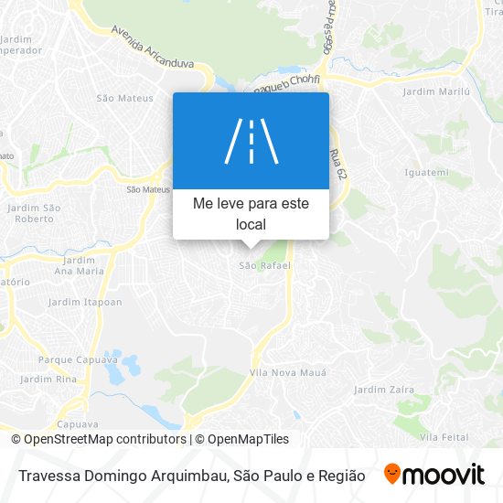 Travessa Domingo Arquimbau mapa