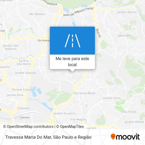 Travessa Maria Do Mar mapa
