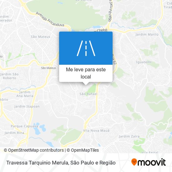 Travessa Tarquinio Merula mapa