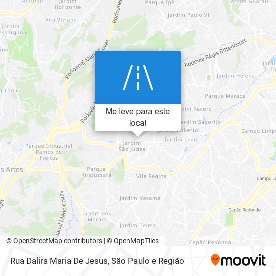 Rua Dalira Maria De Jesus mapa