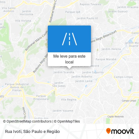 Rua Ivoti mapa