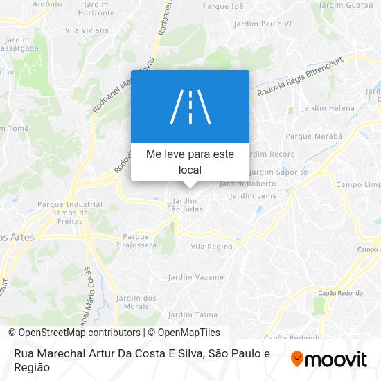 Rua Marechal Artur Da Costa E Silva mapa