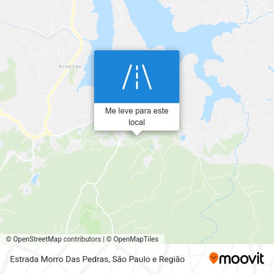 Estrada Morro Das Pedras mapa