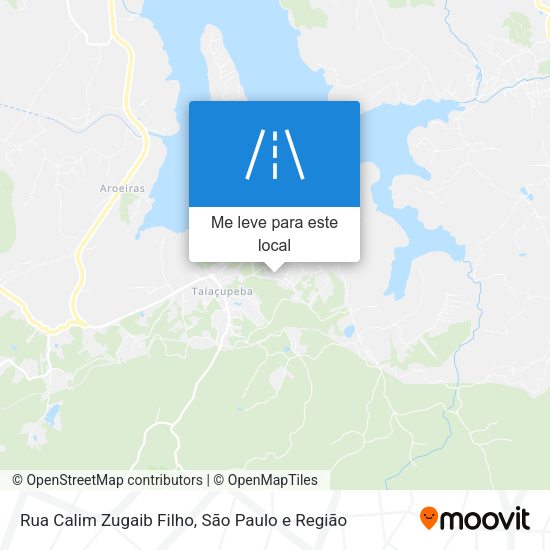 Rua Calim Zugaib Filho mapa