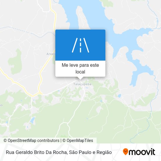 Rua Geraldo Brito Da Rocha mapa