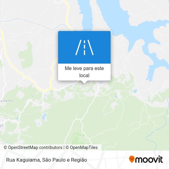 Rua Kaguiama mapa