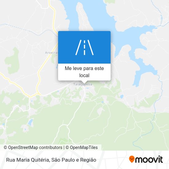 Rua Maria Quitéria mapa