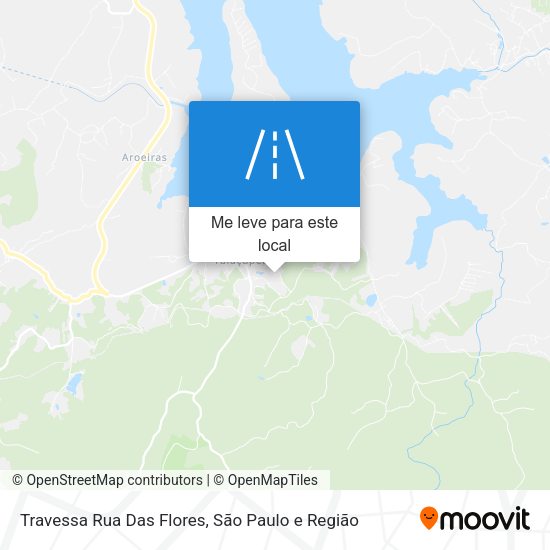 Travessa Rua Das Flores mapa