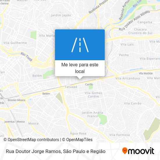 Rua Doutor Jorge Ramos mapa