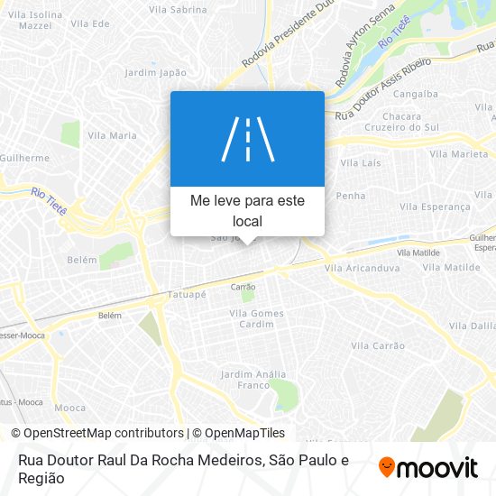 Rua Doutor Raul Da Rocha Medeiros mapa