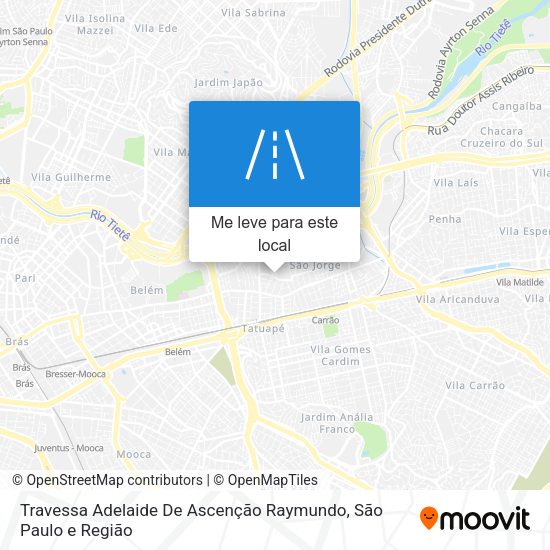 Travessa Adelaide De Ascenção Raymundo mapa