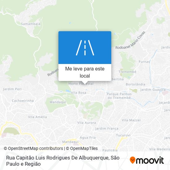 Rua Capitão Luis Rodrigues De Albuquerque mapa