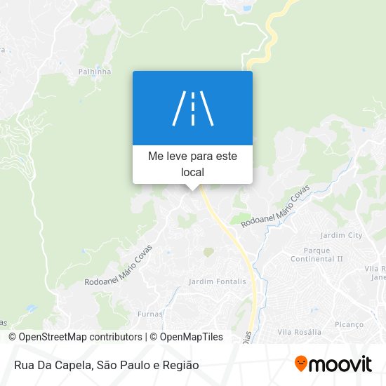 Rua Da Capela mapa