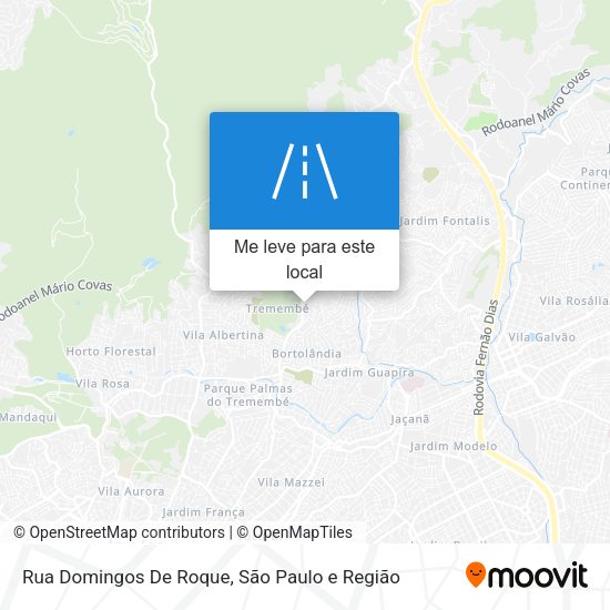 Rua Domingos De Roque mapa