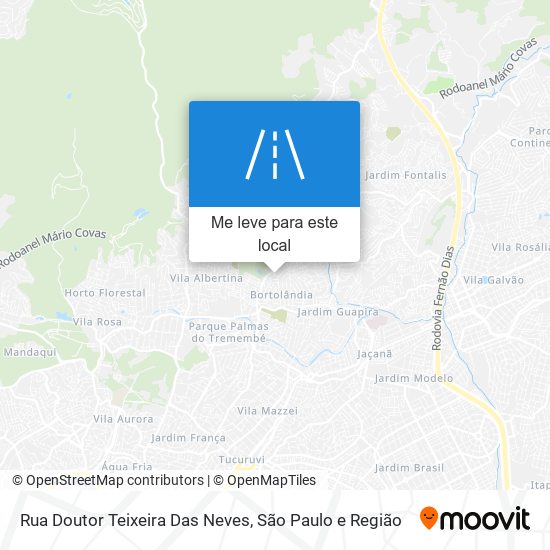 Rua Doutor Teixeira Das Neves mapa