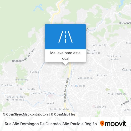 Rua São Domingos De Gusmão mapa