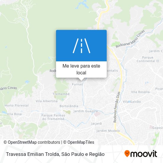 Travessa Emilian Trolda mapa